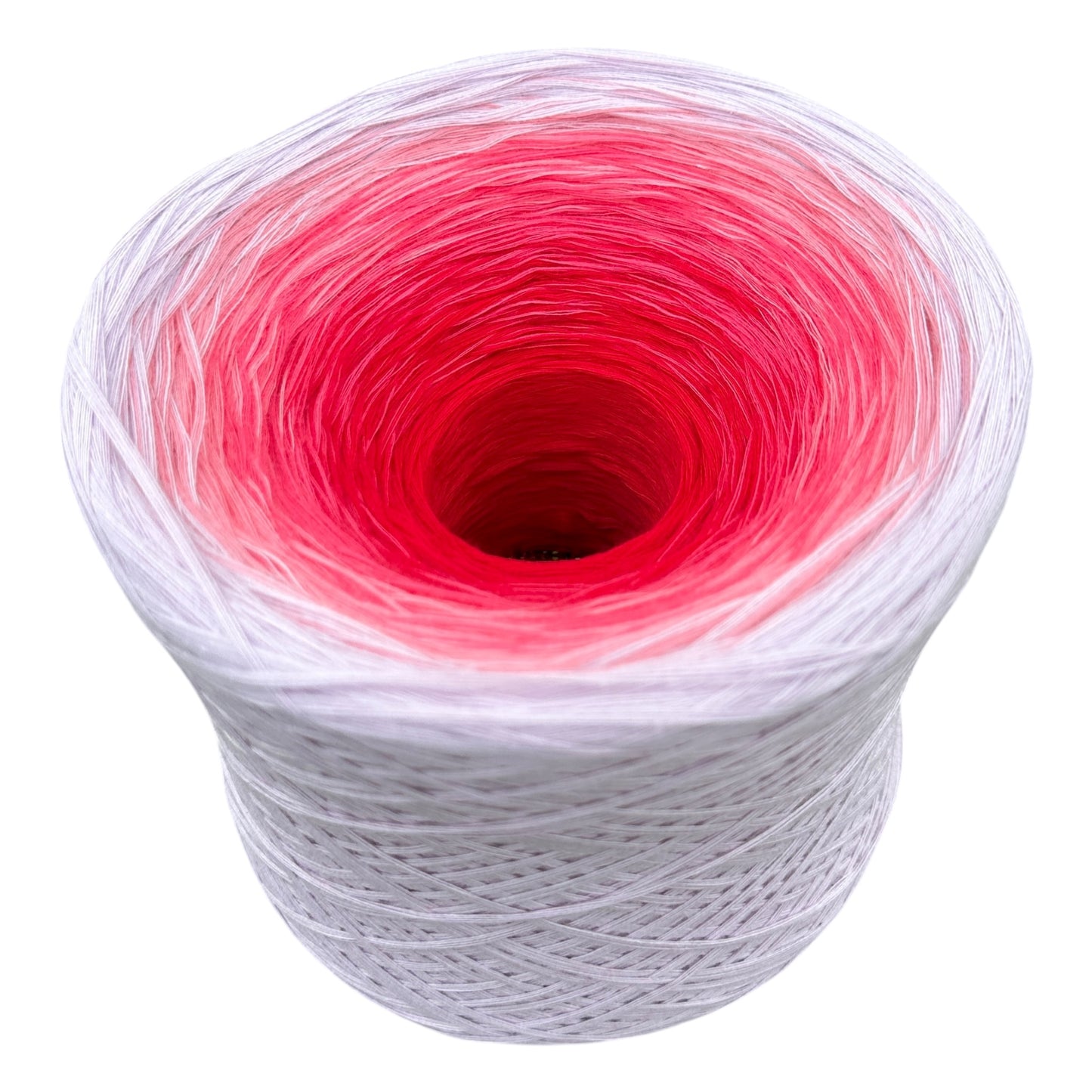 January - Carnation, Gradient Cotton Natural Fiber Yarn - Rena'sThreadandCrafts