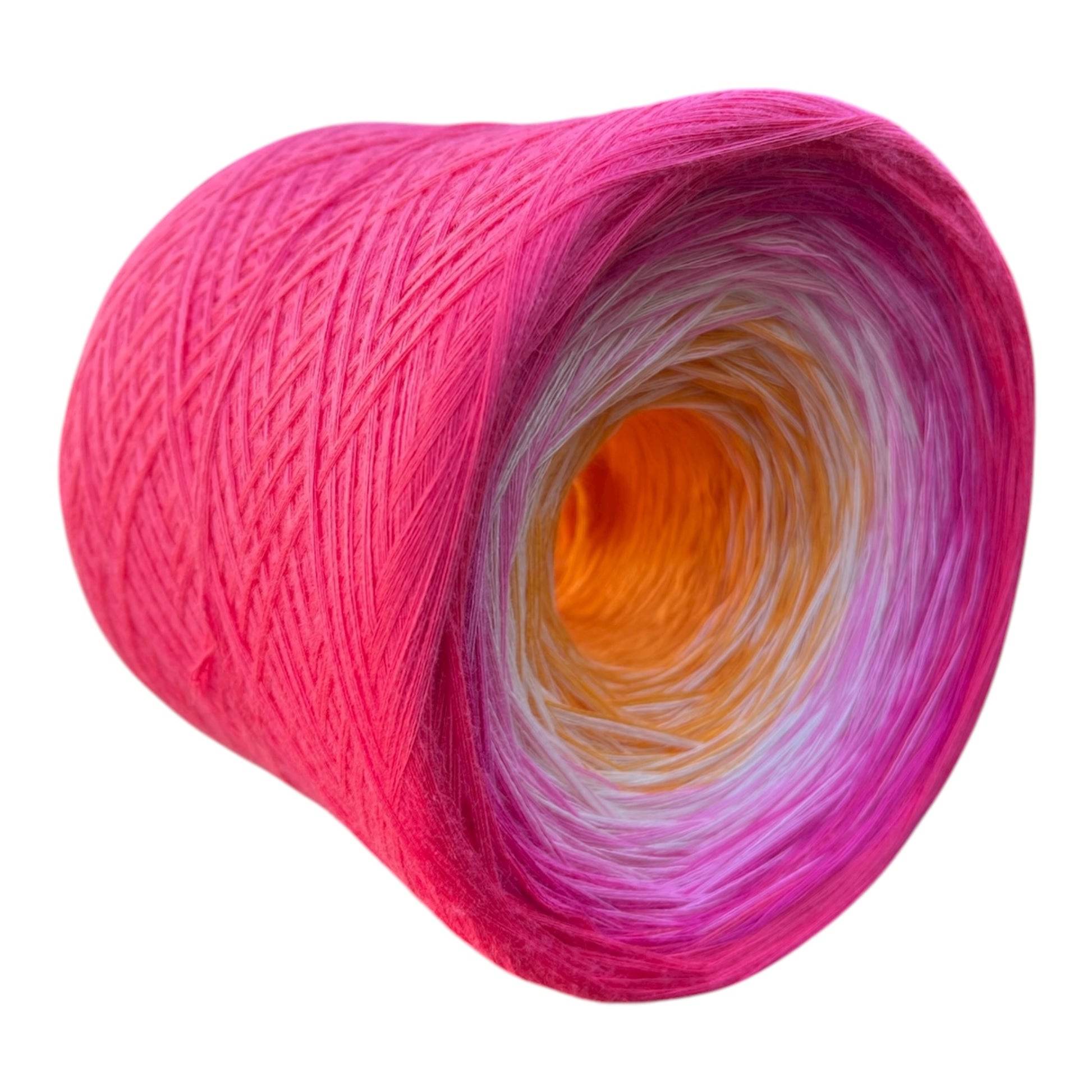 July - Lotus, Gradient Cotton Natural Fiber Yarn - Rena'sThreadandCrafts