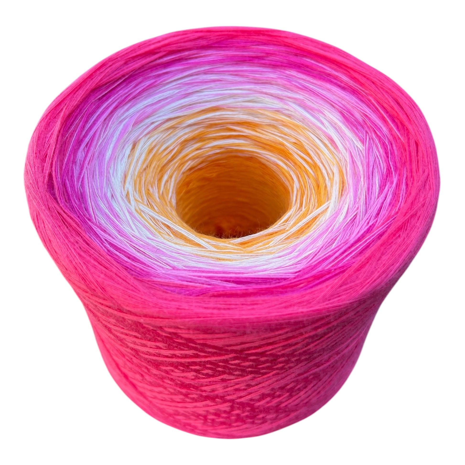 July - Lotus, Gradient Cotton Natural Fiber Yarn - Rena'sThreadandCrafts