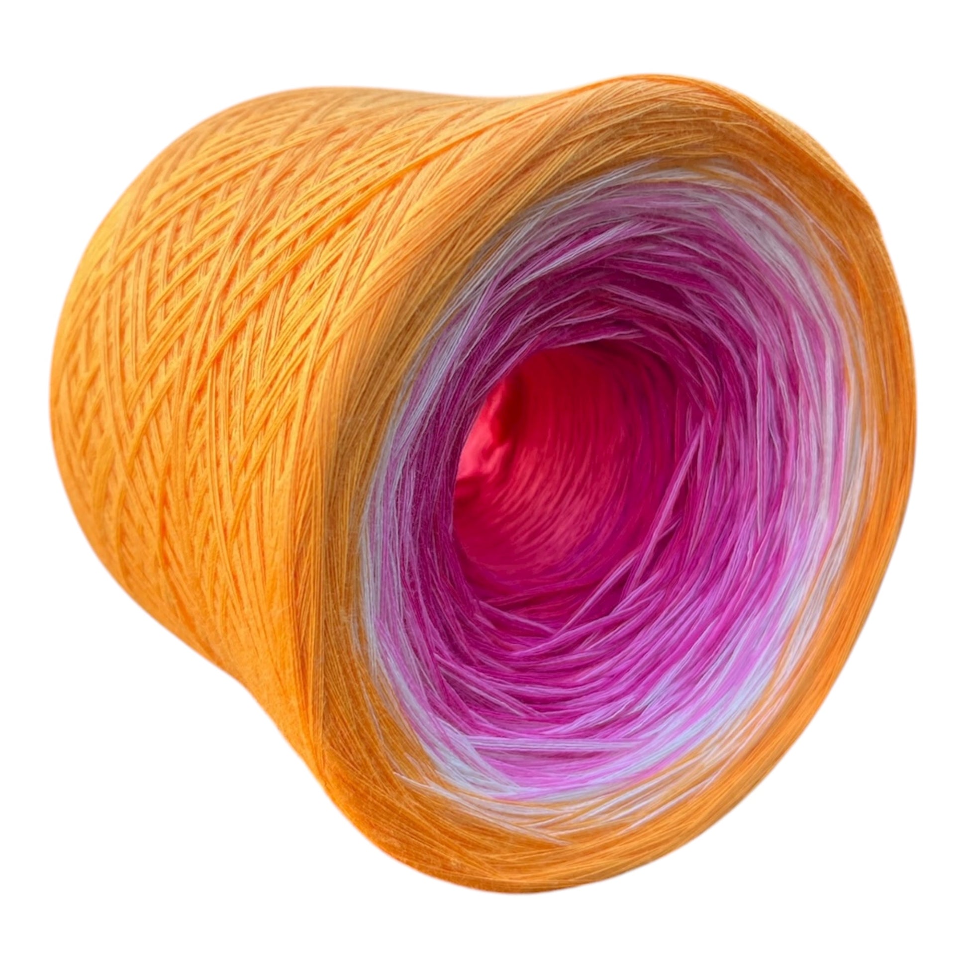 July - Lotus, Gradient Cotton Natural Fiber Yarn - Rena'sThreadandCrafts