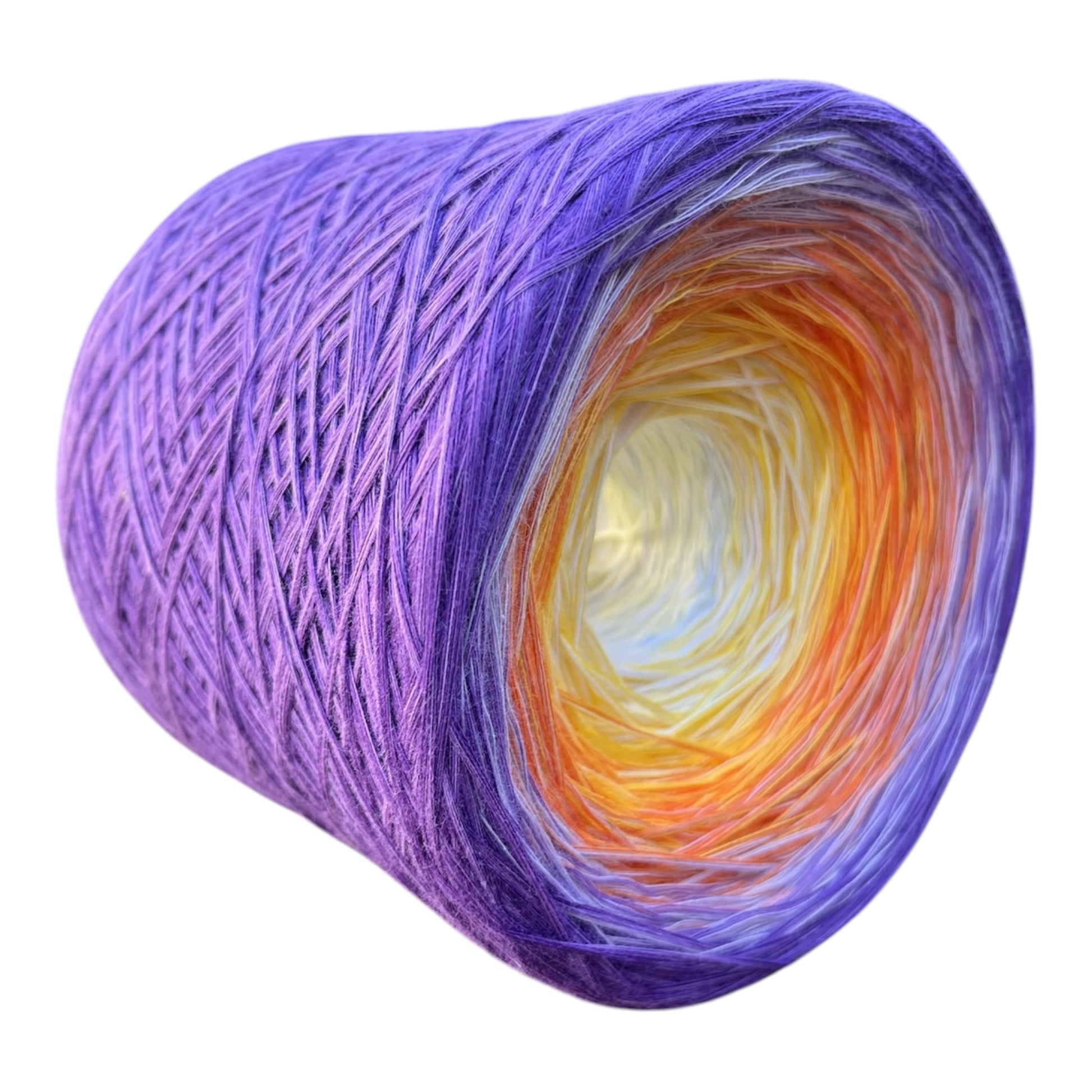 June - Roses, Gradient Cotton Natural Fiber Yarn - Rena'sThreadandCrafts
