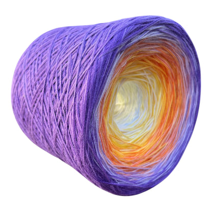 June - Roses, Gradient Cotton Natural Fiber Yarn - Rena'sThreadandCrafts