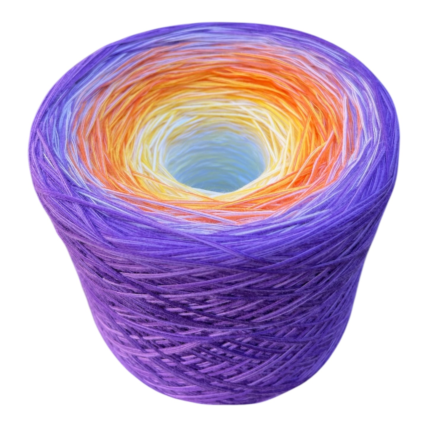 June - Roses, Gradient Cotton Natural Fiber Yarn - Rena'sThreadandCrafts