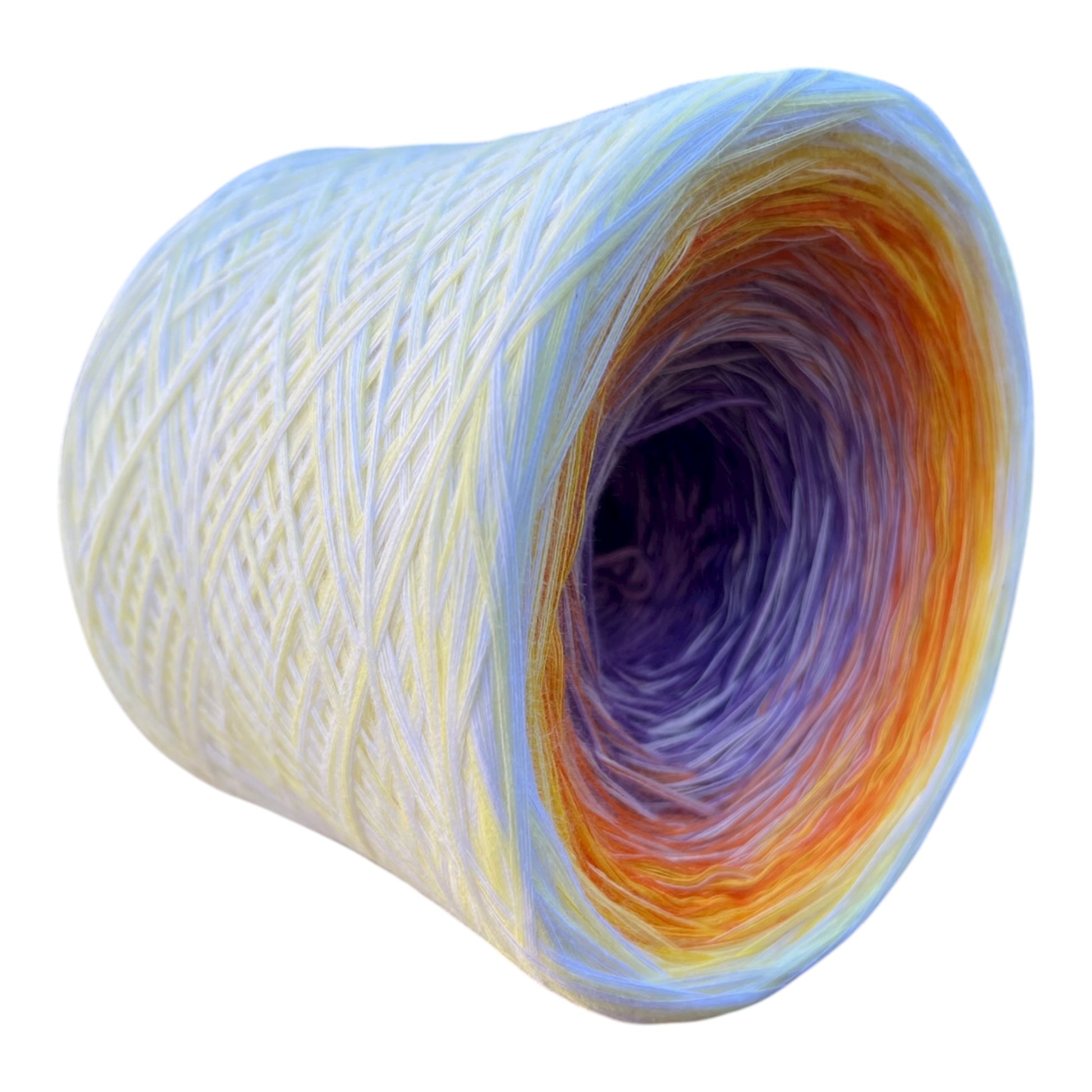 June - Roses, Gradient Cotton Natural Fiber Yarn - Rena'sThreadandCrafts
