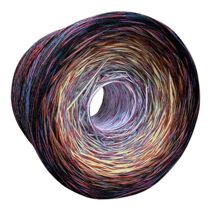 Lady Squirrel, Gradient Cotton Natural Fiber Yarn