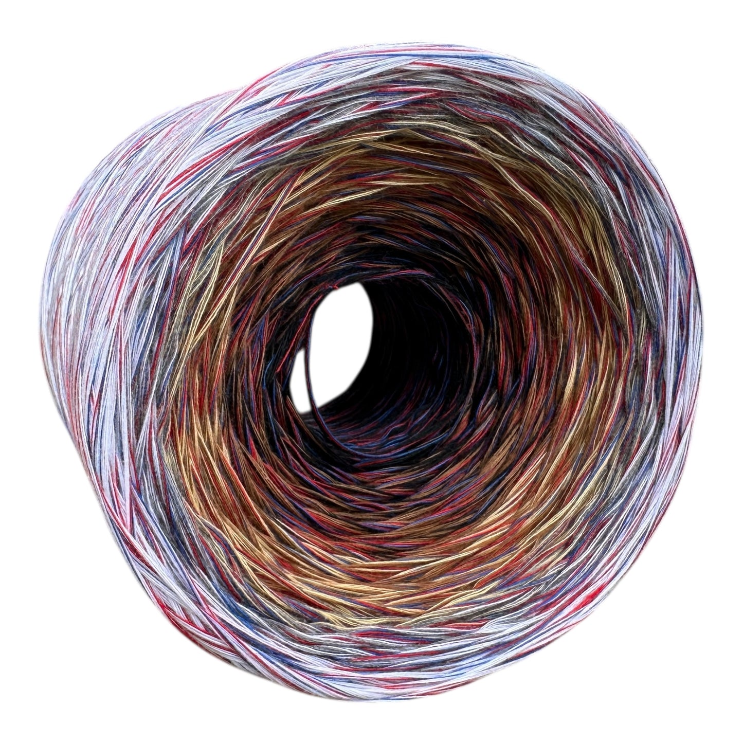 Lady Squirrel, Gradient Cotton Natural Fiber Yarn