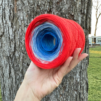 Liberty, Gradient Cotton Natural Fiber Yarn - Rena'sThreadandCrafts