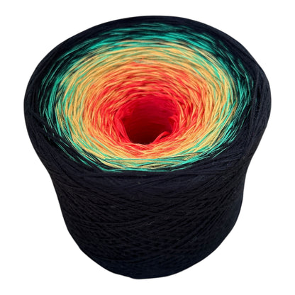 Lucky Lantern, Gradient Cotton Natural Fiber Yarn