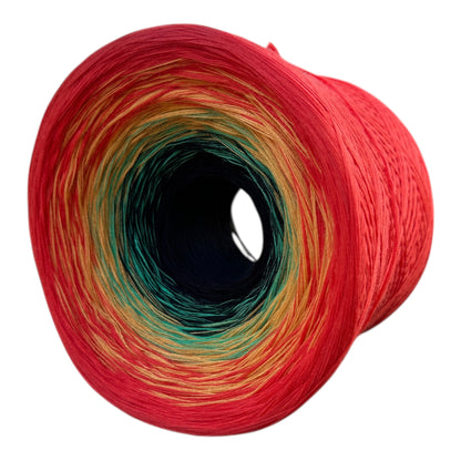 Lucky Lantern, Gradient Cotton Natural Fiber Yarn