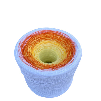 Daffodil, Gradient Cotton Natural Fiber Yarn - Rena'sThreadandCrafts