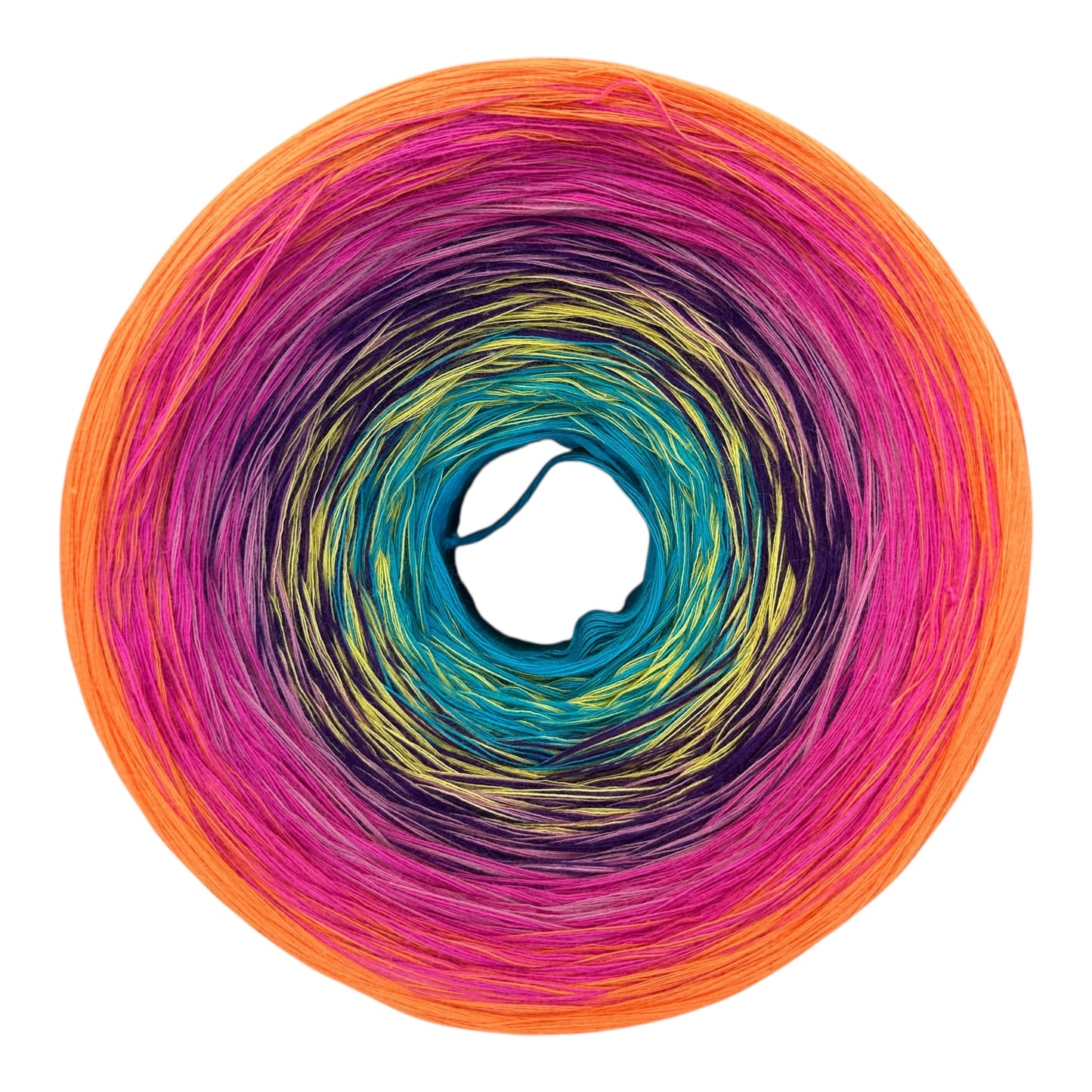 Marigold Path, Gradient Cotton Natural Fiber Yarn - Rena'sThreadandCrafts