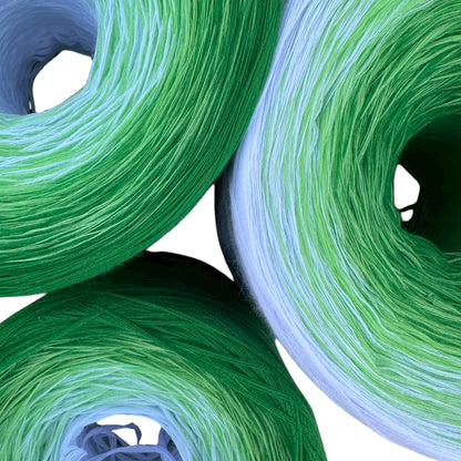 Lily of the Valley, Gradient Cotton Natural Fiber Yarn - Rena'sThreadandCrafts