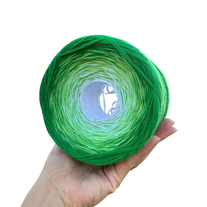 Lily of the Valley, Gradient Cotton Natural Fiber Yarn - Rena'sThreadandCrafts