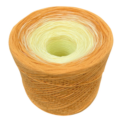 Mellow Yellow V2, Gradient Cotton Natural Fiber Yarn - Rena'sThreadandCrafts