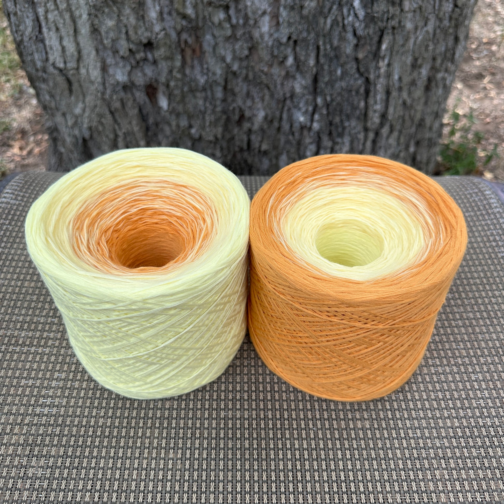 Mellow Yellow V2, Gradient Cotton Natural Fiber Yarn - Rena'sThreadandCrafts