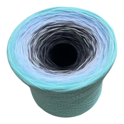 Moon River, Gradient Cotton Natural Fiber Yarn
