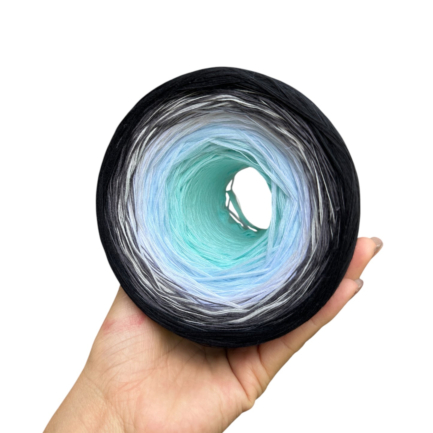 Moon River, Gradient Cotton Natural Fiber Yarn