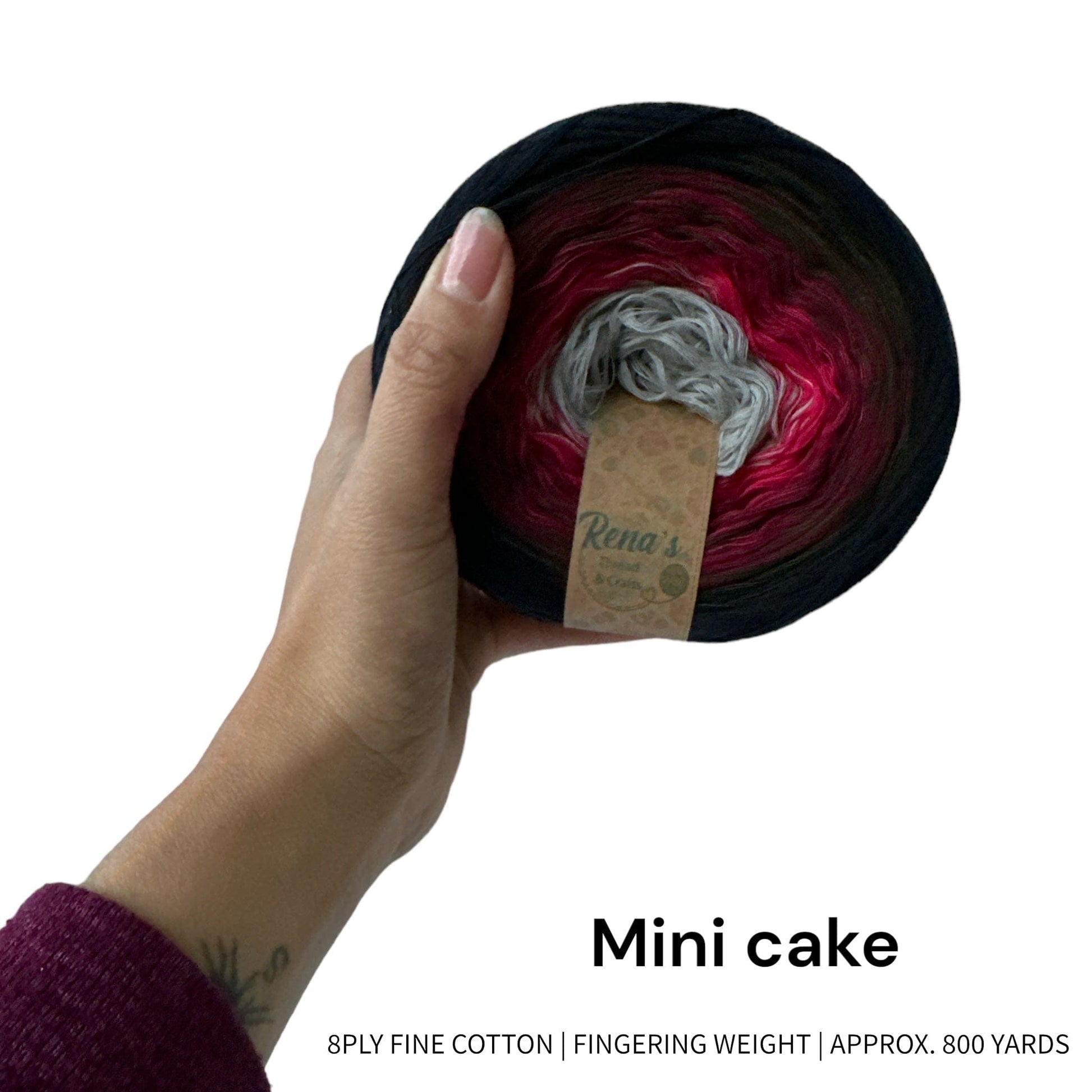 Mystic Garden 8PLY Cotton Gradient Cake Yarn-Cotton Yarn, 8PLY-Rena'sThreadandCrafts-1400-Rena&#39;sThreadandCrafts