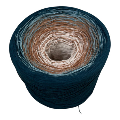 Mystical Forest, Gradient Cotton Natural Fiber Yarn