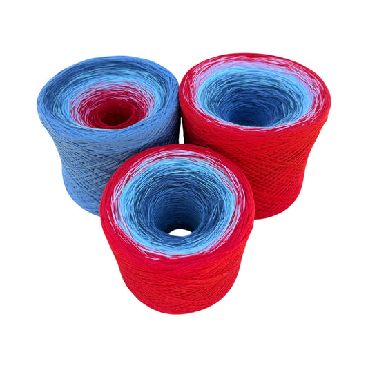 New Patriot, Gradient Cotton Natural Fiber Yarn