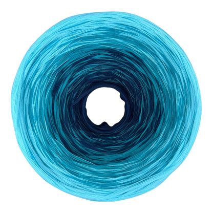Ocean's Depth, 12ply cotton, Ombre Cotton Natural Fiber Yarn - Rena'sThreadandCrafts