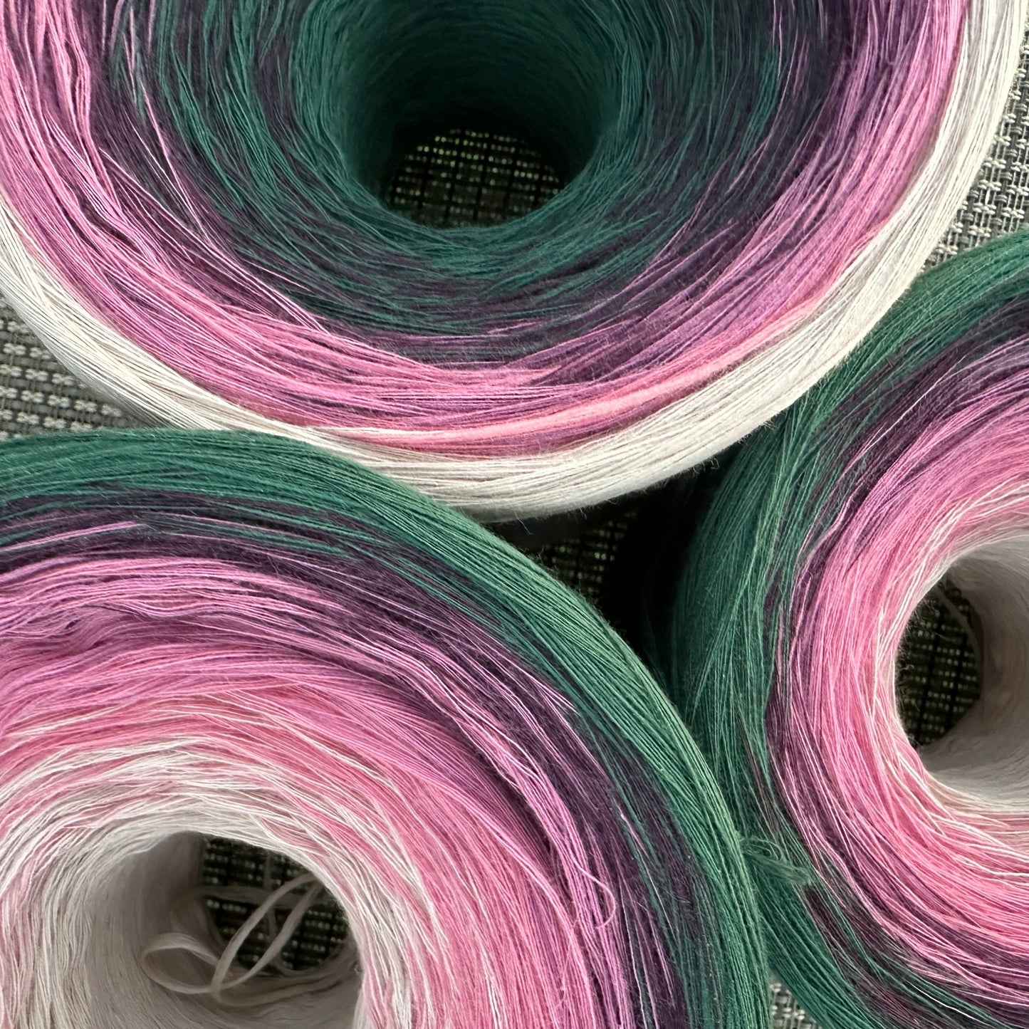 October - Cosmos, Gradient Cotton Natural Fiber Yarn - Rena'sThreadandCrafts