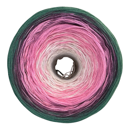 October - Cosmos, Gradient Cotton Natural Fiber Yarn - Rena'sThreadandCrafts