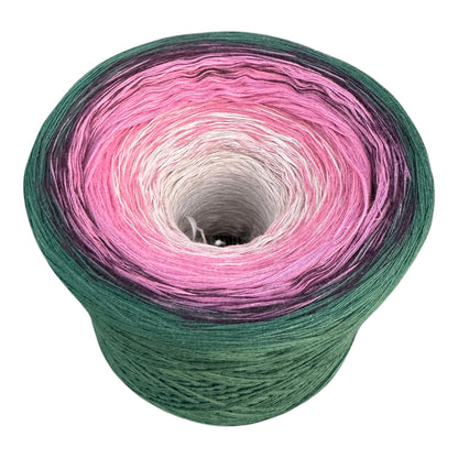 October - Cosmos, Gradient Cotton Natural Fiber Yarn - Rena'sThreadandCrafts