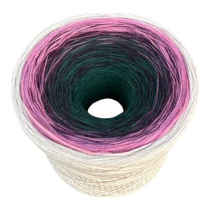 October - Cosmos, Gradient Cotton Natural Fiber Yarn - Rena'sThreadandCrafts