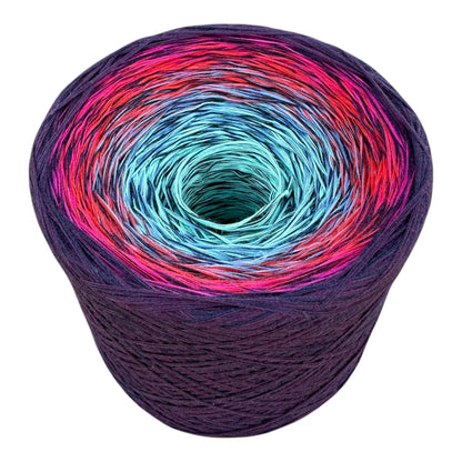 Orion Nebula, Gradient Cotton Natural Fiber Yarn