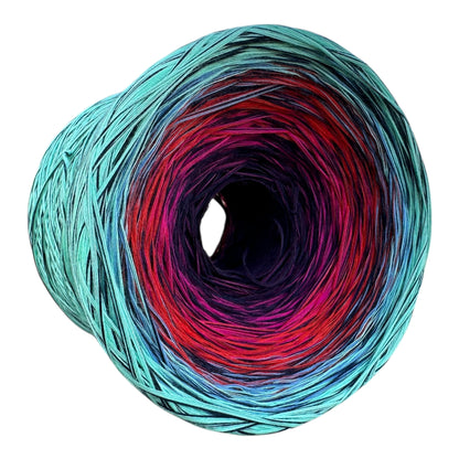 Orion Nebula, Gradient Cotton Natural Fiber Yarn