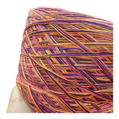 Painted Sky Mix, 12ply cotton, Variegated Cotton Natural Fiber Yarn