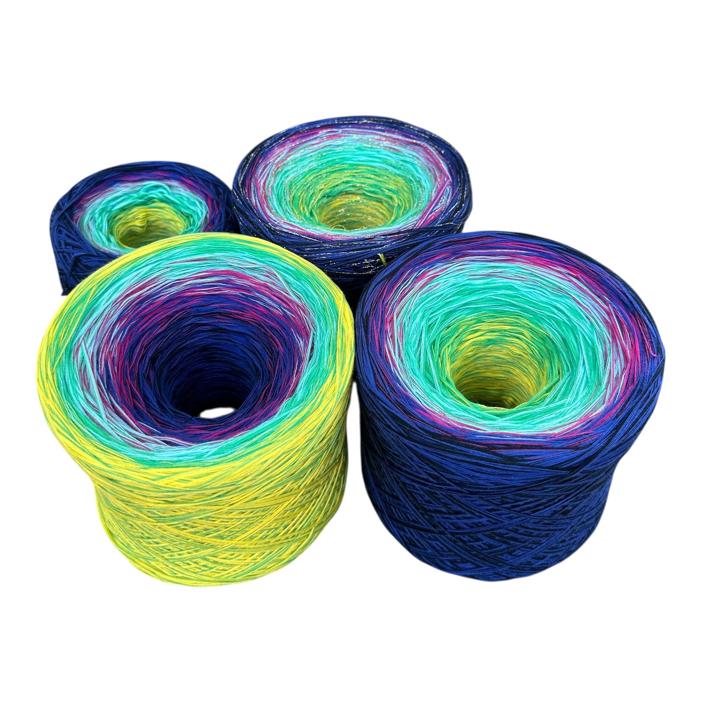 Party Lights, Gradient Cotton Natural Fiber Yarn