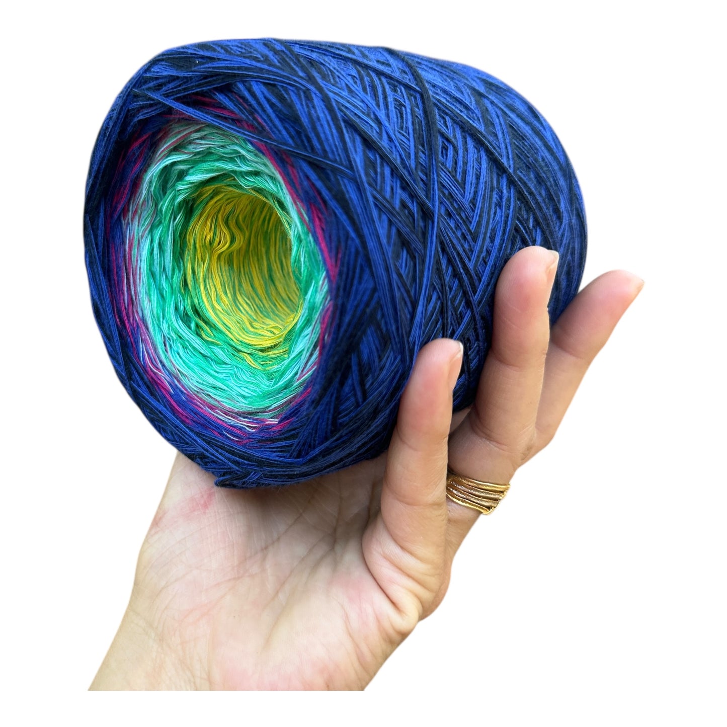 Party Lights, Gradient Cotton Natural Fiber Yarn