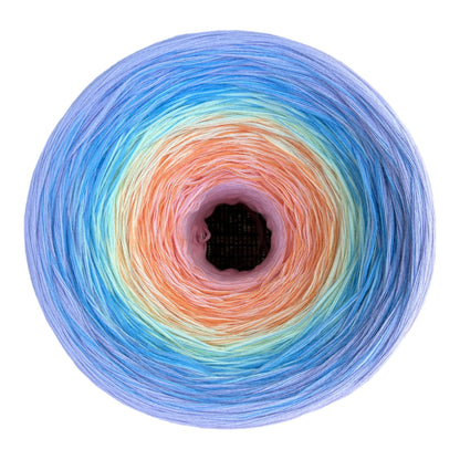 Pastel Rainbow 8PLY Gradient Cotton Natural Fiber Yarn-Cotton Yarn, 8PLY-Cotton-Renas Thread and Crafts