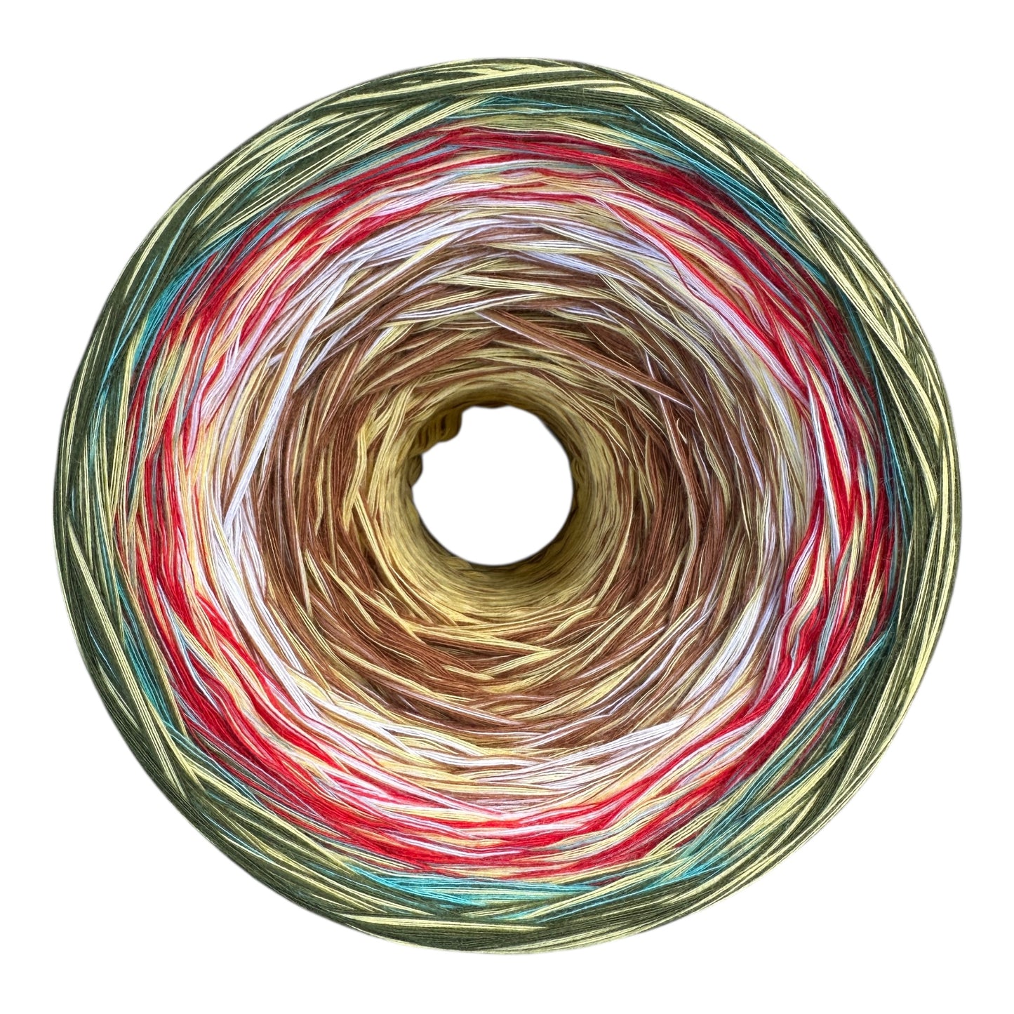 Pineapple Play Mix, Gradient Cotton Natural Fiber Yarn