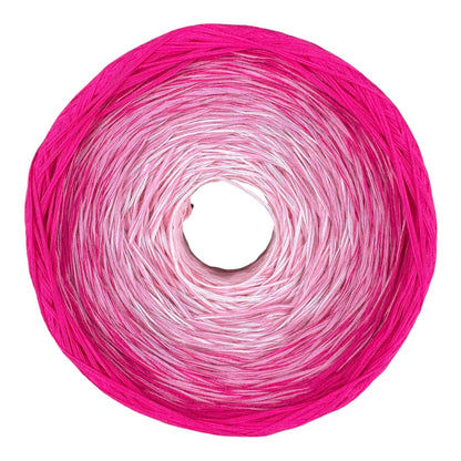 Pink Ombre, Gradient Cotton Natural Fiber Yarn