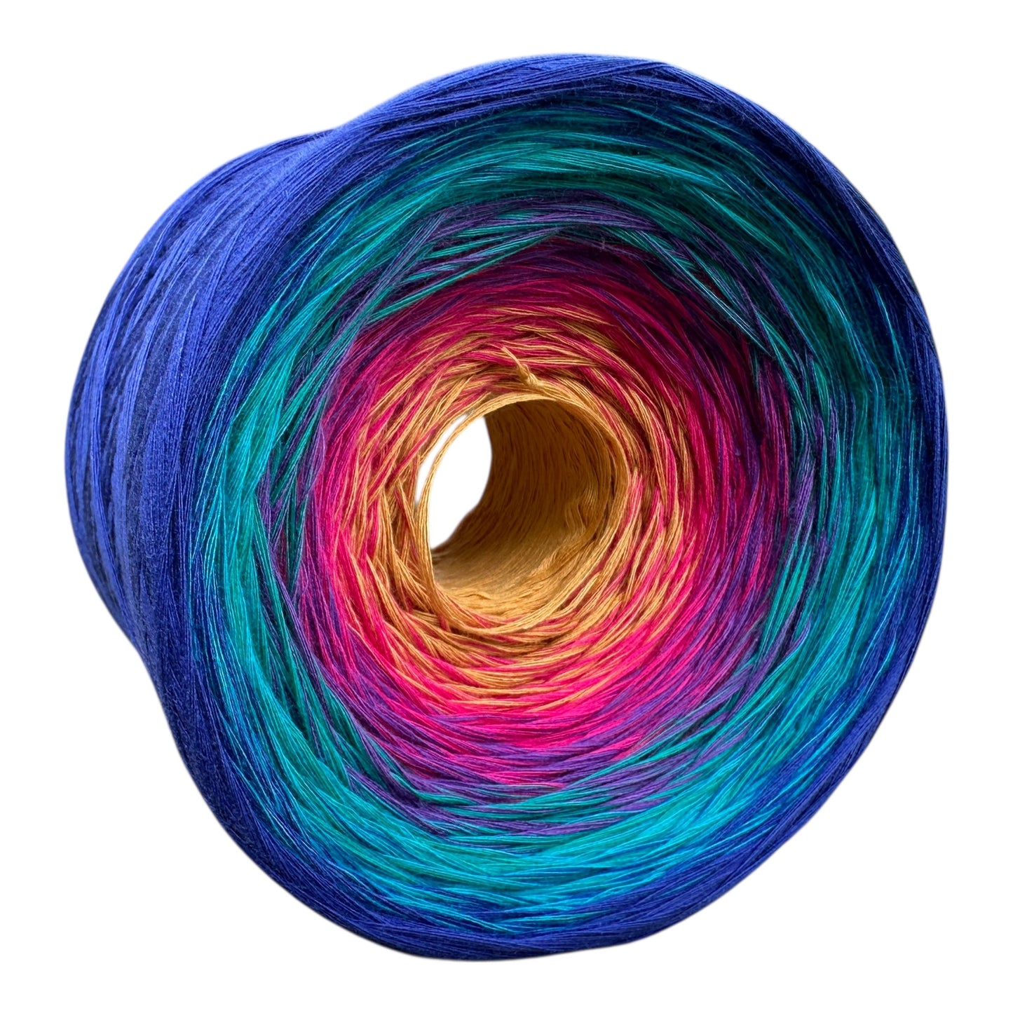 Playful Fleur - de lis, Gradient Cotton Natural Fiber Yarn