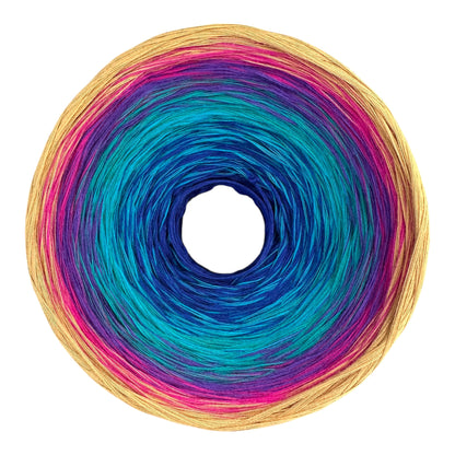 Playful Fleur - de lis, Gradient Cotton Natural Fiber Yarn - Rena'sThreadandCrafts