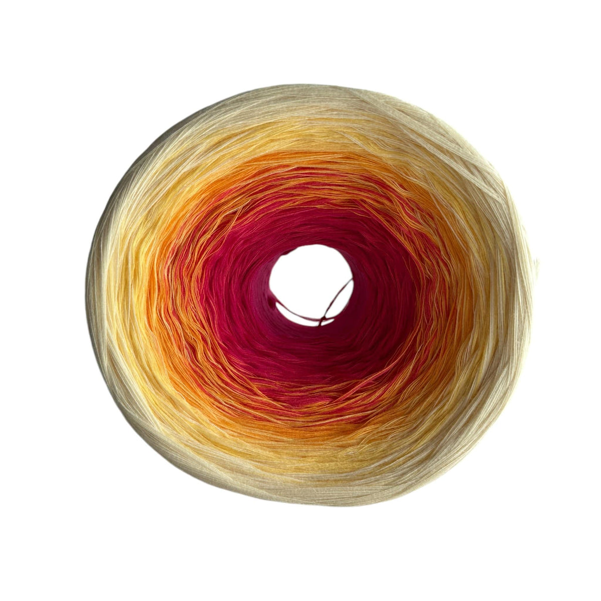 Positive Pink, Gradient Cotton Natural Fiber Yarn - Rena'sThreadandCrafts
