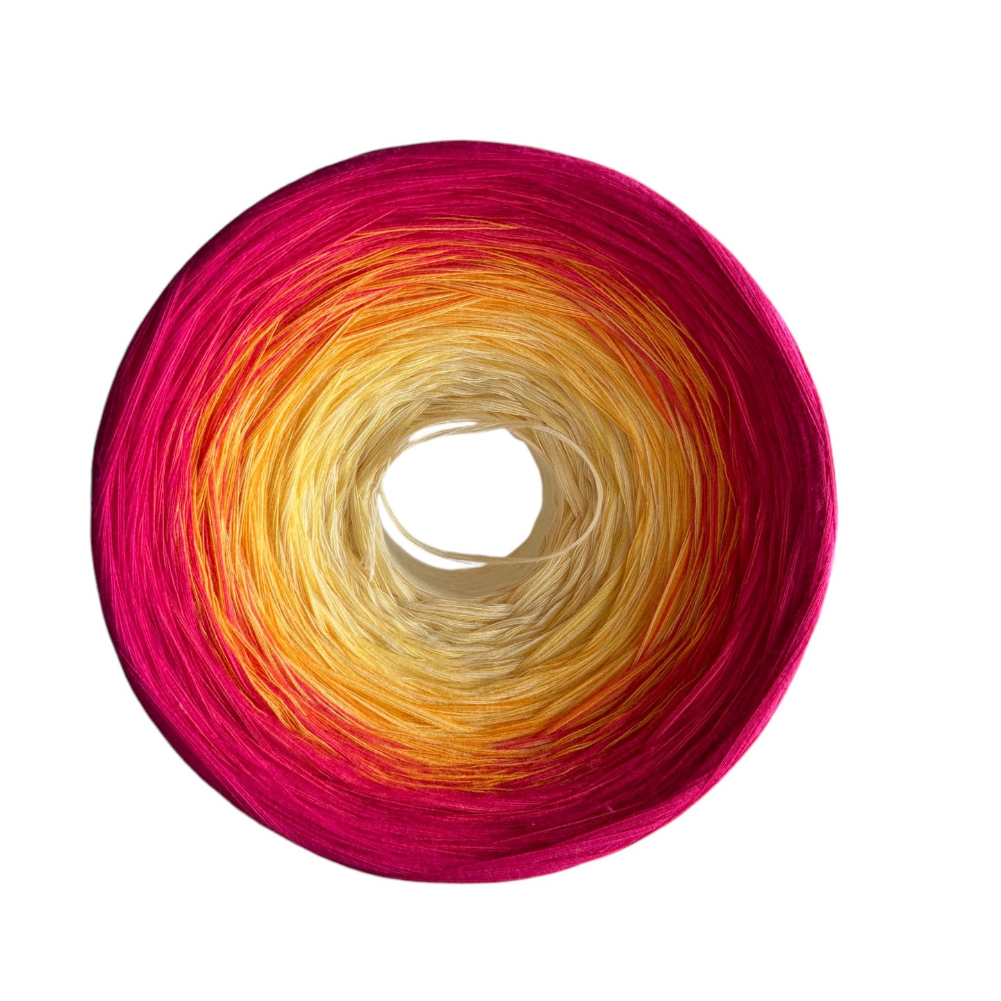 Positive Pink, Gradient Cotton Natural Fiber Yarn-YARN-1400-Light-Renas Thread and Crafts