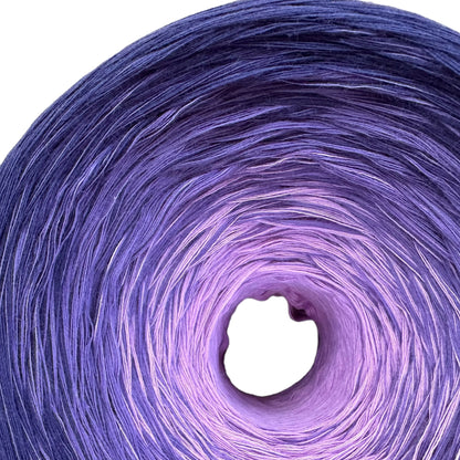 Purpleheart, Gradient Cotton Natural Fiber Yarn-YARN-RenasThreadandCrafts-RenasThreadandCrafts