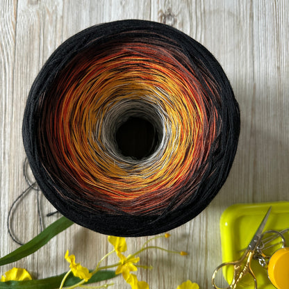 Rare Amber Inspired 8PLY Cotton Gradient Cake Yarn-Cotton Yarn, 8PLY-Rena'sThreadandCrafts-800-Rena&#39;sThreadandCrafts