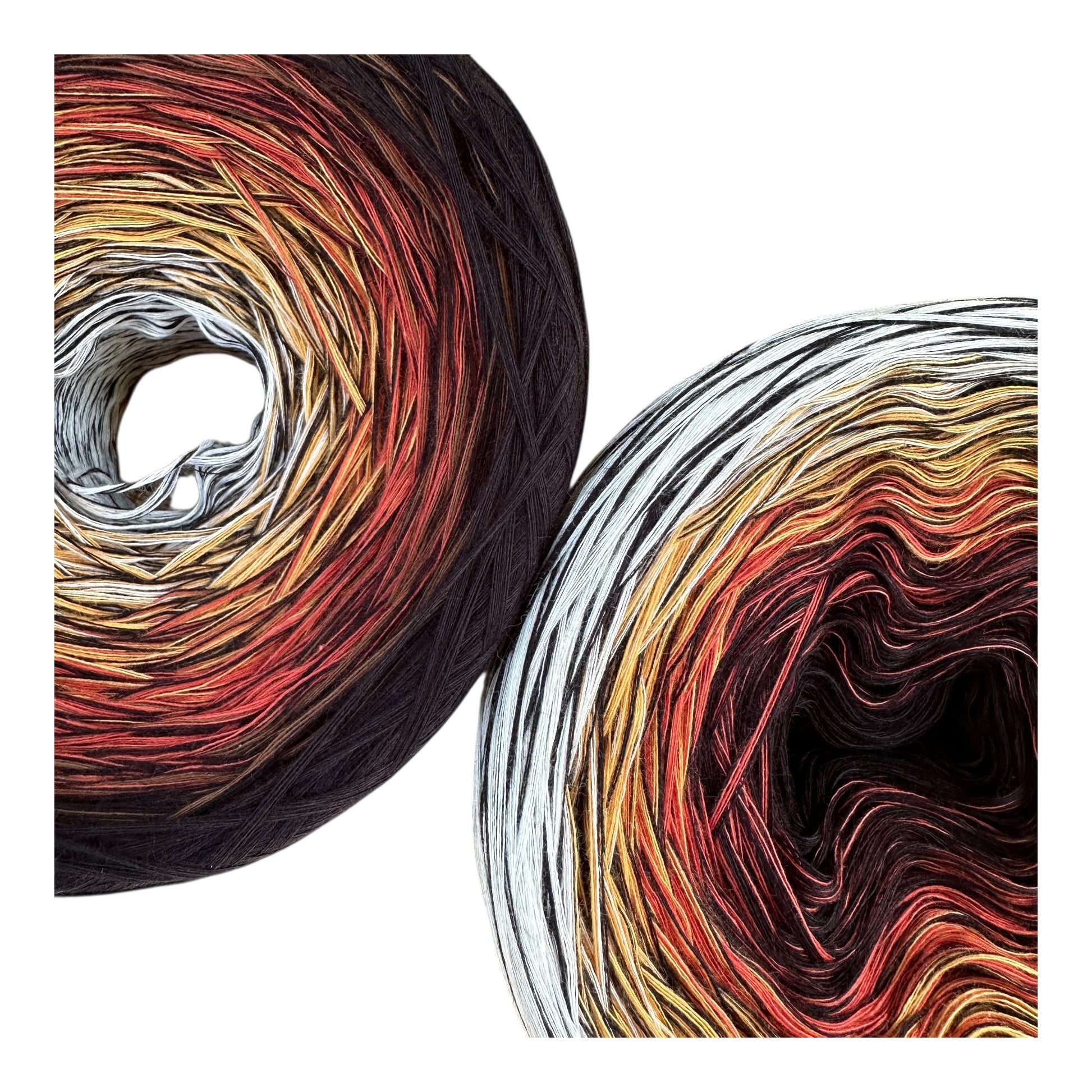 Rare Amber Inspired Gradient Cotton Natural Fiber Yarn - Rena'sThreadandCrafts