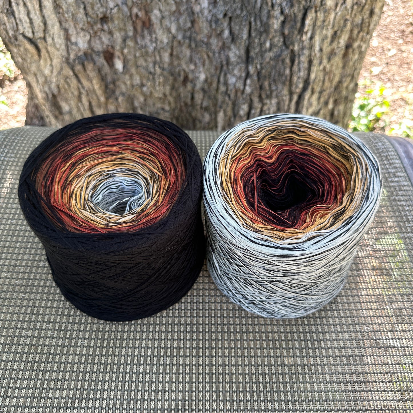 Rare Amber Inspired Gradient Cotton Natural Fiber Yarn - Rena'sThreadandCrafts