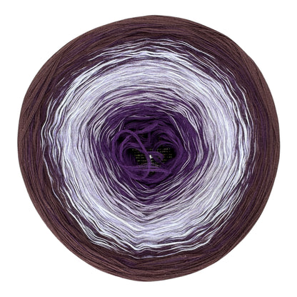 Rich Eggplant, Gradient Cotton Natural Fiber Yarn - Rena'sThreadandCrafts