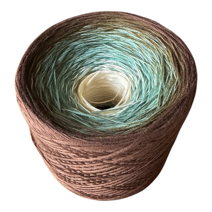 Root to Rise, Gradient Cotton Natural Fiber Yarn - Rena'sThreadandCrafts