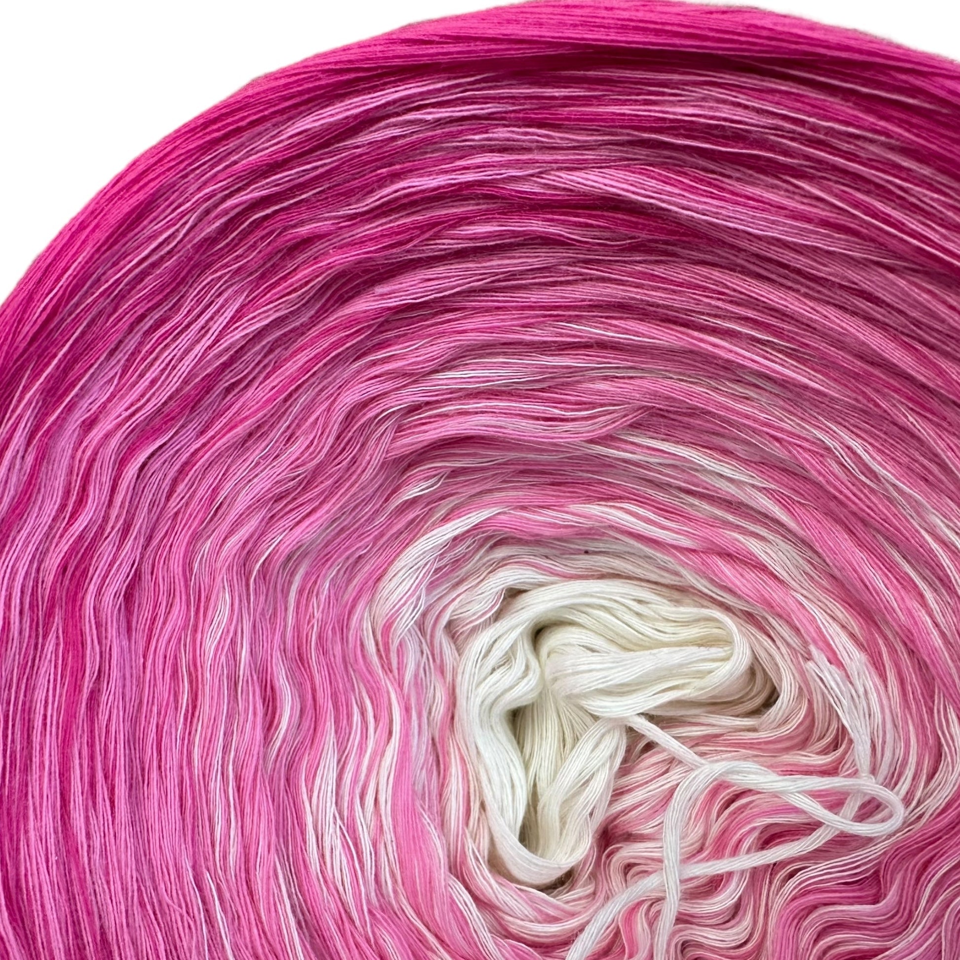 Rose Petal, Gradient Cotton Natural Fiber Yarn-YARN-RenasThreadandCrafts-RenasThreadandCrafts