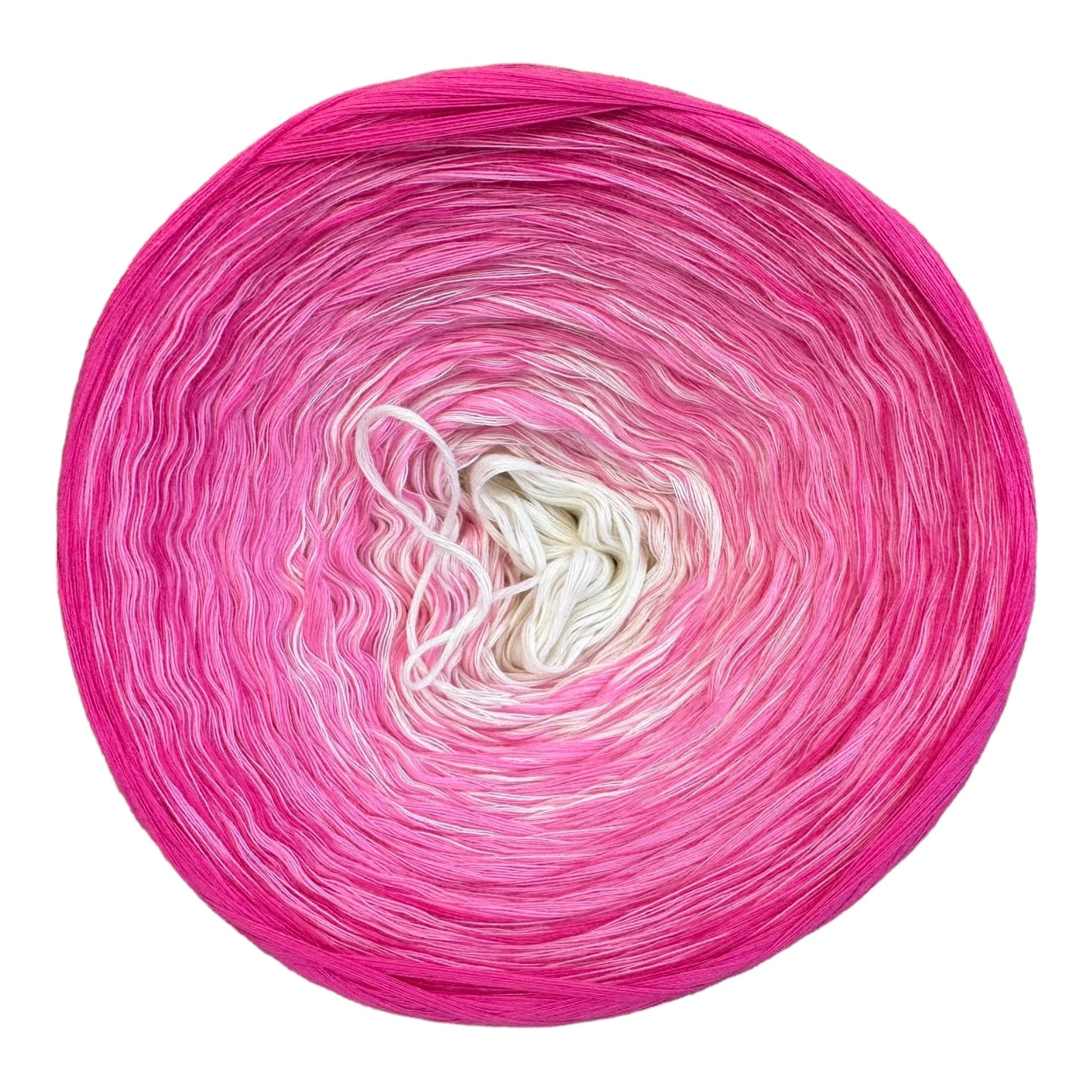 Rose Petal, Gradient Cotton Natural Fiber Yarn-YARN-RenasThreadandCrafts-RenasThreadandCrafts