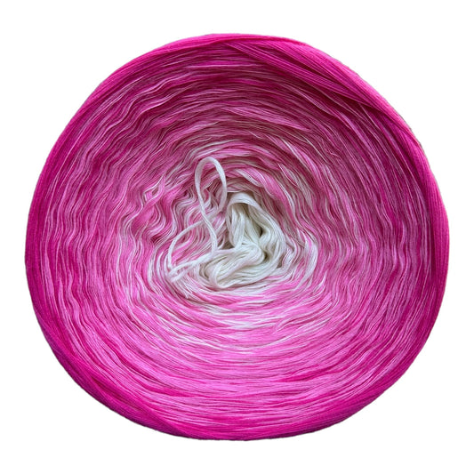 Rose Petal, Gradient Cotton Natural Fiber Yarn-YARN-RenasThreadandCrafts-RenasThreadandCrafts